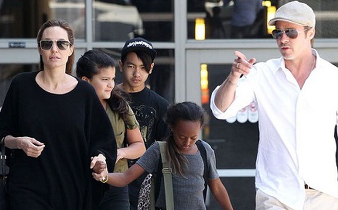 Brad Pitt, Angelina Jolie, Brad Pitt đoàn tụ với Angelina Jolie