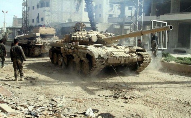 NÓNG: QĐ Syria vừa nghiền nát IS ở phía Tây Deir Ezzor