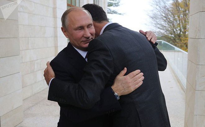 Tổng thống Syria bất ngờ tới Nga, gặp ông Putin