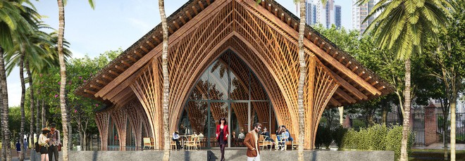 Nhà hàng tre của kiến trúc sư Việt đang xây dở đã lên tạp chí danh tiếng - Ảnh 6.
