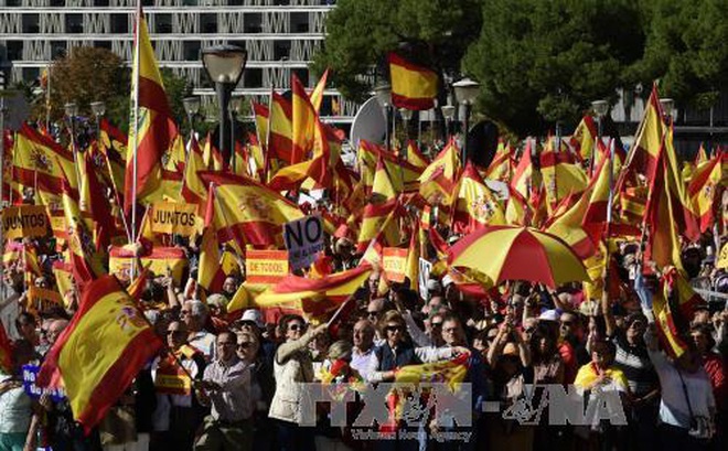 Tuần hành phản đối độc lập quy mô lớn tại Barcelona
