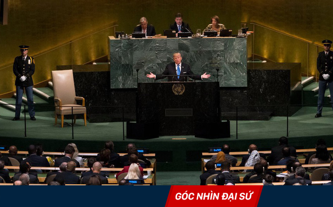 "Mùa thu" thứ 72 của Liên Hợp Quốc sóng hơn vì sự hiện diện của ông Trump "Mùa thu" thứ 72 của Liên Hợp Quốc sóng hơn vì sự hiện diện của ông Trump