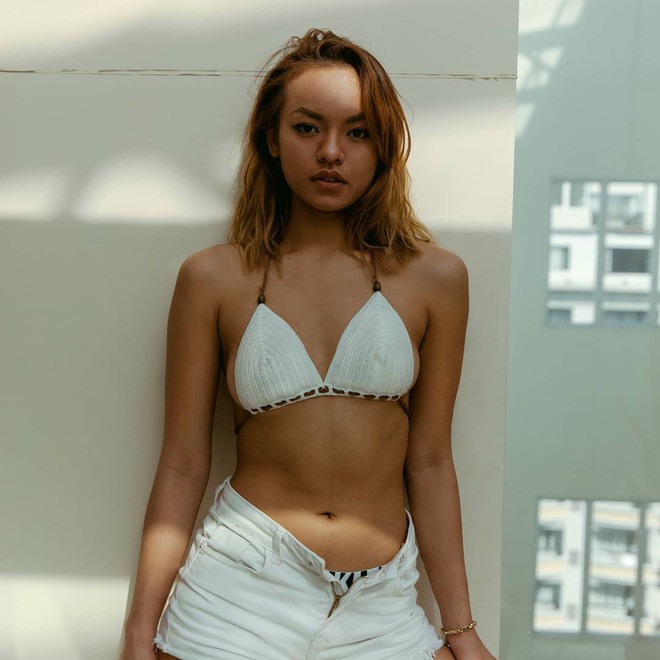 Người mẫu Mai Ngô để lộ nhược điểm khi diện bikini nóng bỏng  - Ảnh 4.