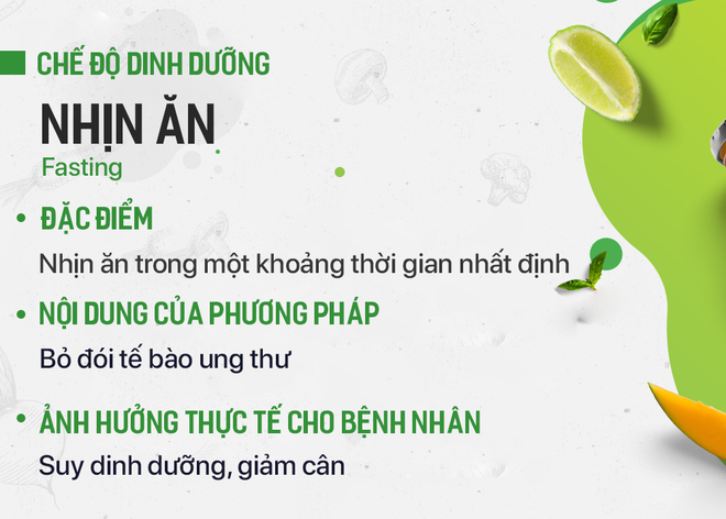 Tác hại của chế độ ăn bỏ đói tế bào ung thư, thực dưỡng... nhiều người đang áp dụng  - Ảnh 12.