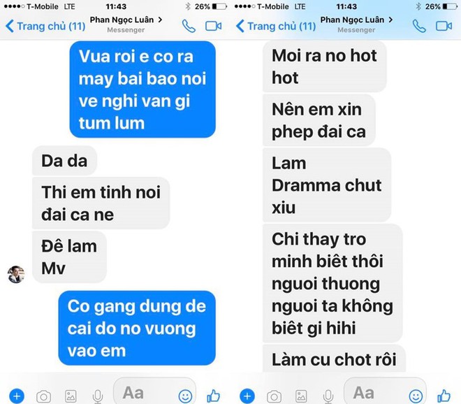 Sốc trước loạt tin nhắn của Đàm Vĩnh Hưng - Phan Ngọc Luân về scandal hòa chung thể xác - Ảnh 1.