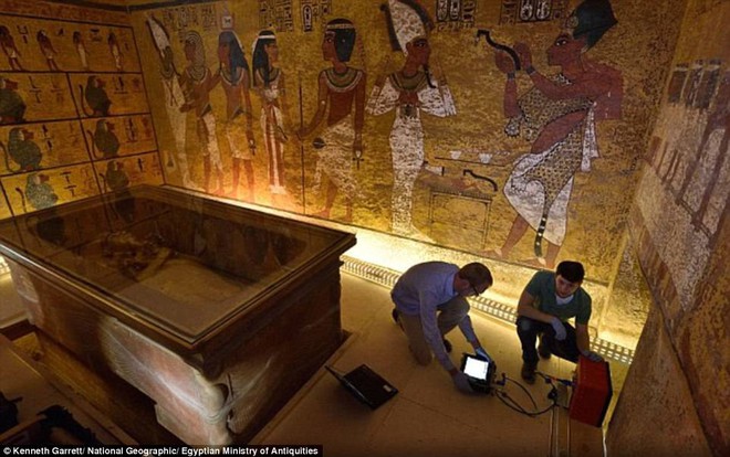 Quét radar lăng mộ Pharaoh Tutankhamun, hé lộ bí mật về nữ hoàng Nefertiti? - Ảnh 3.
