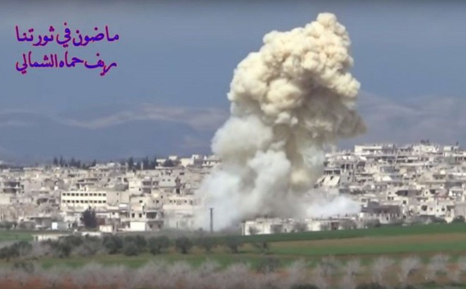 Nga vùi dập dữ dội quân thánh chiến Syria trên chiến trường Hama Nga vùi dập dữ dội quân thánh chiến Syria trên chiến trường Hama