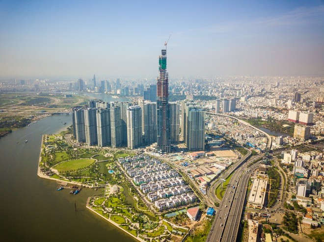 The Landmark 81 thay đổi thế nào sau 15 tháng thi công thần tốc? - Ảnh 11.