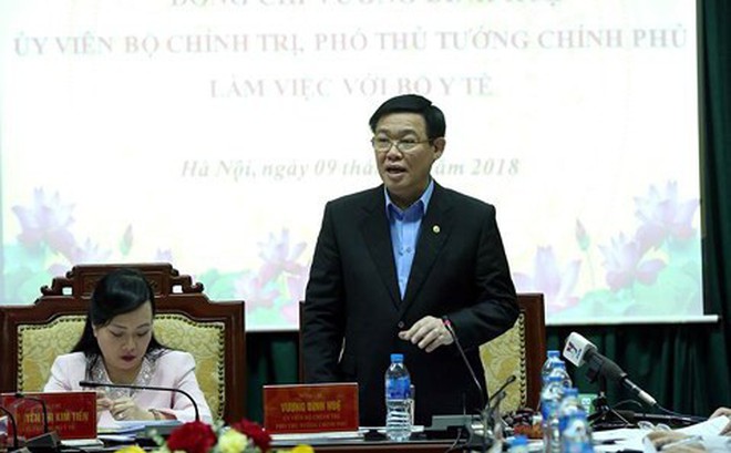 Phó thủ tướng Vương Đình Huệ: Tại sao chưa đấu thầu đã đàm phán giá thuốc? Phó thủ tướng Vương Đình Huệ: Tại sao chưa đấu thầu đã đàm phán giá thuốc?