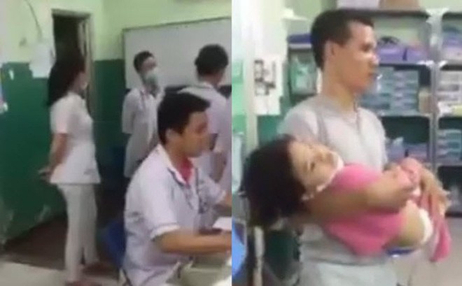 Bỏ mặc bé gái chưa đóng tiền, bác sĩ Bệnh viện đa khoa Hóc Môn gây phẫn nộ Bỏ mặc bé gái chưa đóng tiền, bác sĩ Bệnh viện đa khoa Hóc Môn gây phẫn nộ