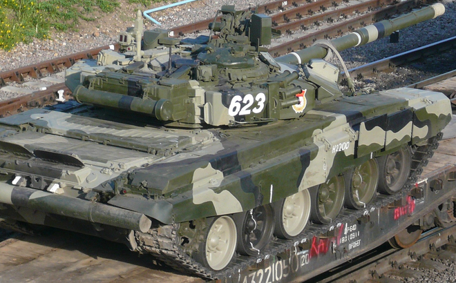 TIN VUI: Xe tăng T-90S về Việt Nam - tàu Ocean Energy đang nhận hàng ở cảng?