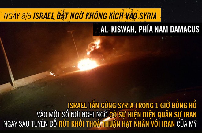 [PHOTO STORY]: Phòng không Syria nhận cú tát trời giáng từ Israel - Lĩnh đủ đòn thù - Ảnh 3.