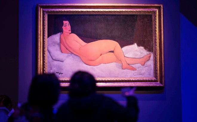 Bức tranh cô gái khỏa thân của danh họa Modigliani phá kỷ lục giá Sotheby's Bức tranh cô gái khỏa thân của danh họa Modigliani phá kỷ lục giá Sotheby's