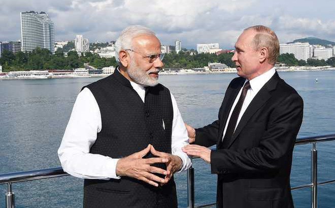 Tổng thống Nga - Thủ tướng Ấn Độ đi du thuyền trên Biển Đen