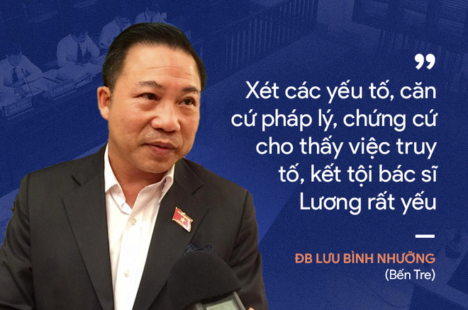 Ý kiến trái chiều của đại biểu Quốc hội về phiên xử bác sĩ Hoàng Công Lương - Ảnh 4.