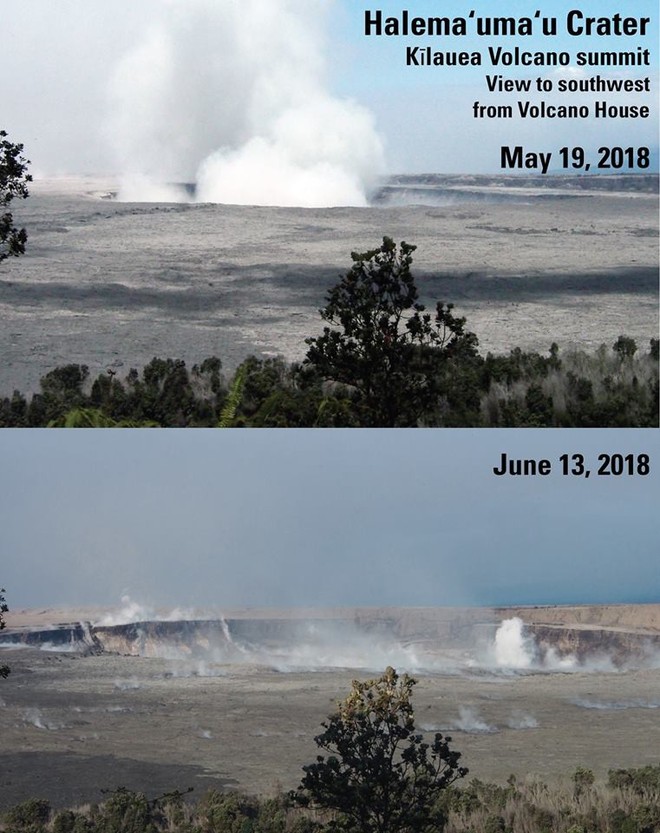 Dùng drone quan sát miệng núi lửa vừa tàn phá Hawaii, chuyên gia phát hiện điều đáng sợ! - Ảnh 5.