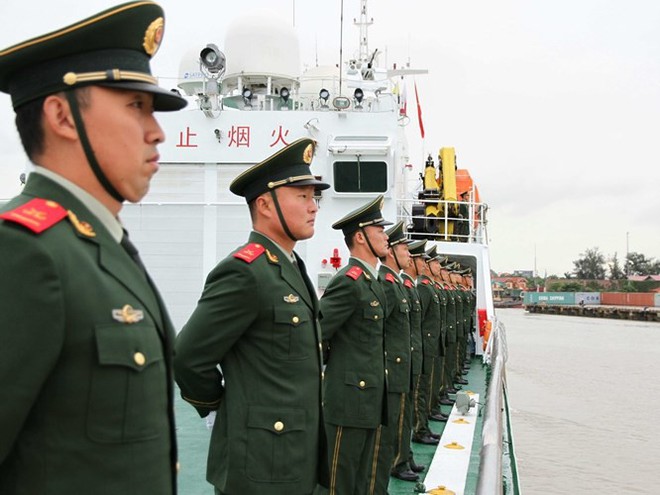 Trung Quốc quân sự hóa toàn bộ lực lượng chấp pháp trên biển - Ảnh 1.