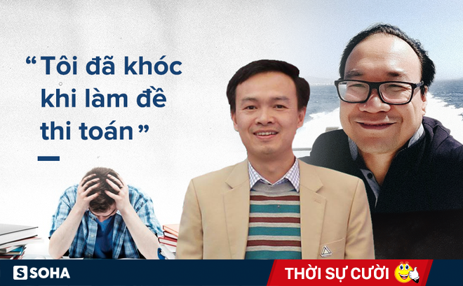 "Tôi kêu gọi người chê tơi tả đề thi toán: Hãy nhịn thở 1 phút"