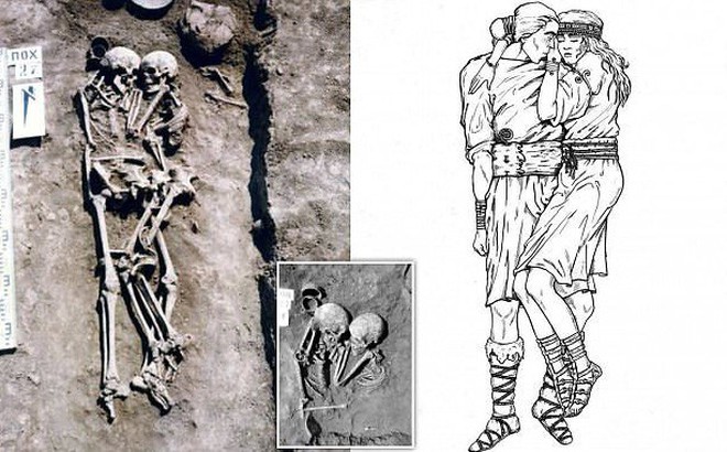 Cặp hài cốt chết trong tư thế kỳ lạ chưa từng thấy và sự thật bất ngờ cách đây 3.000 năm