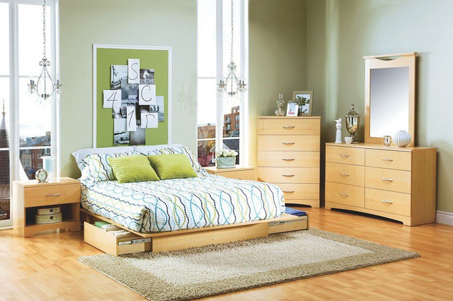 Phòng ngủ nhỏ rộng thênh thang với 8 kiểu giường lưu trữ siêu hoàn hảo dưới đây - Ảnh 4.