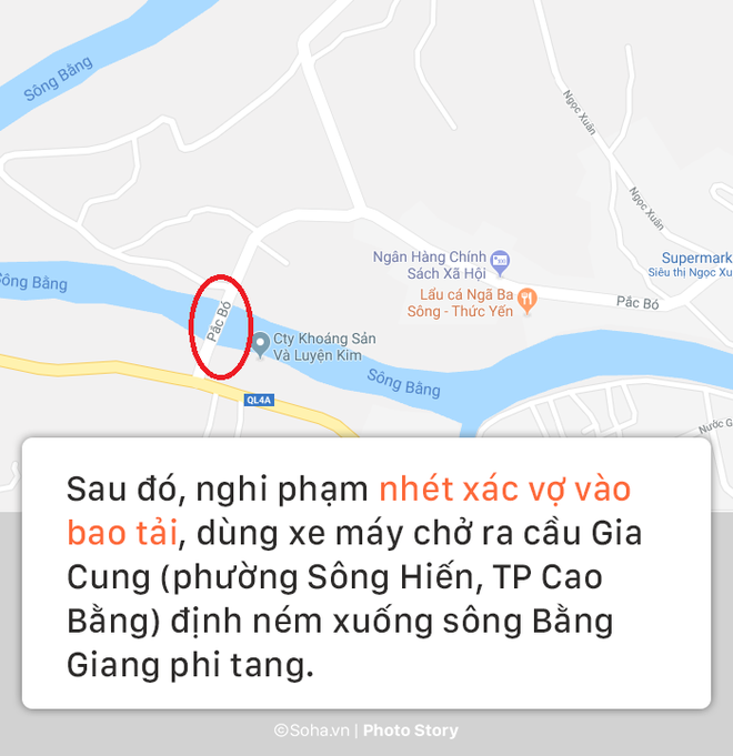 [PHOTO STORY] Quá trình giết vợ, phi tang thi thể xuống sông của gã bác sĩ răng hàm mặt - Ảnh 4.