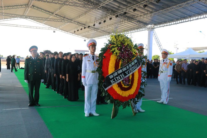 Hình ảnh lễ viếng Chủ tịch nước Trần Đại Quang tại quê nhà - Ảnh 9.