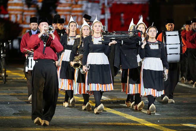 Hoành tráng Festival quân nhạc quốc tế tại Quảng trường Đỏ của Nga - Ảnh 14.