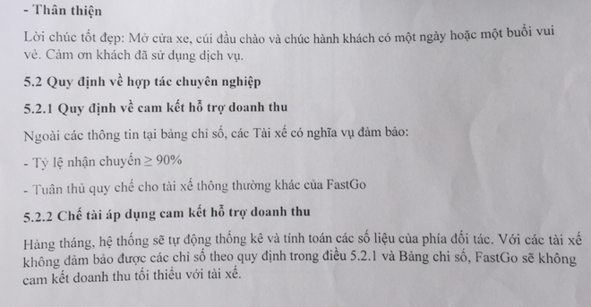 FastGo nói kiện vì tội vu khống, tài xế phản pháo cam kết của hãng không đúng - Ảnh 2.