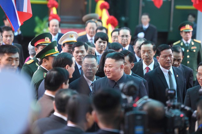 [ẢNH] Toàn cảnh buổi tiếp đón nhà lãnh đạo Triều Tiên Kim Jong Un tại ga Đồng Đăng - Ảnh 13.