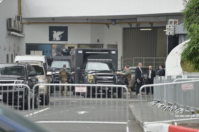 Đặc vụ Mỹ thắt chặt an ninh tại Marriott, TT Trump chuẩn bị lên đường gặp gỡ Tổng Bí thư, Chủ tịch nước Nguyễn Phú Trọng - Ảnh 1.