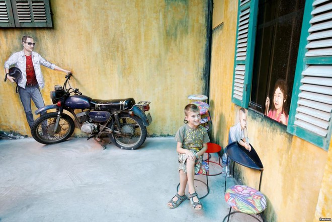 24h qua ảnh: Báo Tây ấn tượng với quán cà phê đồ tái chế ở Việt Nam - Ảnh 3.