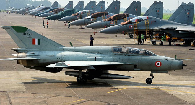 TiÃªm kÃ­ch MiG-21 áº¤n Äá» vá»«a rÆ¡i gáº§n biÃªn giá»i Pakistan - Tháº£m ká»ch má»i nháº¥t sau vá»¥ báº¯n háº¡ F-16 - áº¢nh 1.