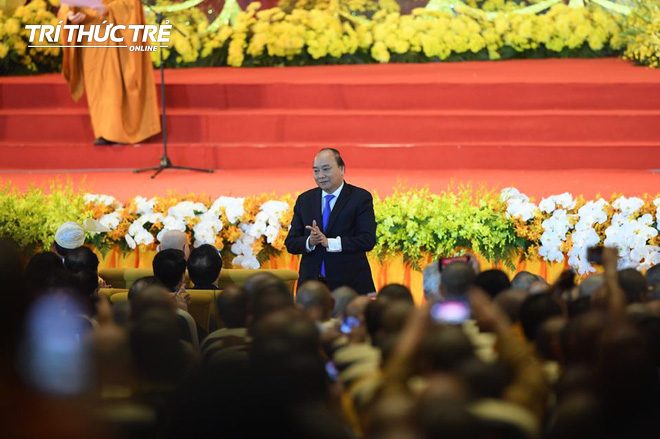 Thủ tướng Nguyễn Xuân Phúc dự khai mạc Vesak tại chùa Tam Chúc, Hà Nam - Ảnh 7.