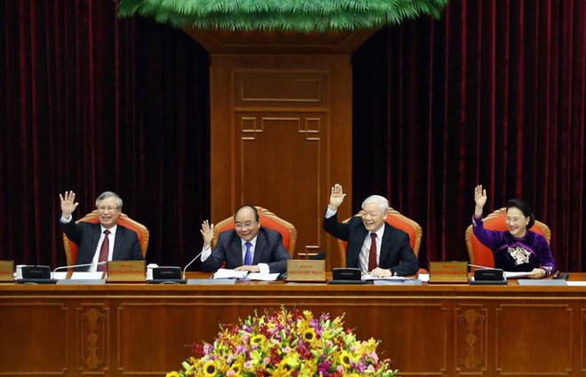 Tổng Bí thư, Chủ tịch nước Nguyễn Phú Trọng phát biểu khai mạc Hội nghị Trung ương - Ảnh 1.
