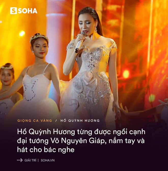 Hồ Quỳnh Hương: Đẳng cấp ca sĩ được ngồi hát ngay cạnh Đại tướng Võ Nguyên Giáp - Ảnh 6.
