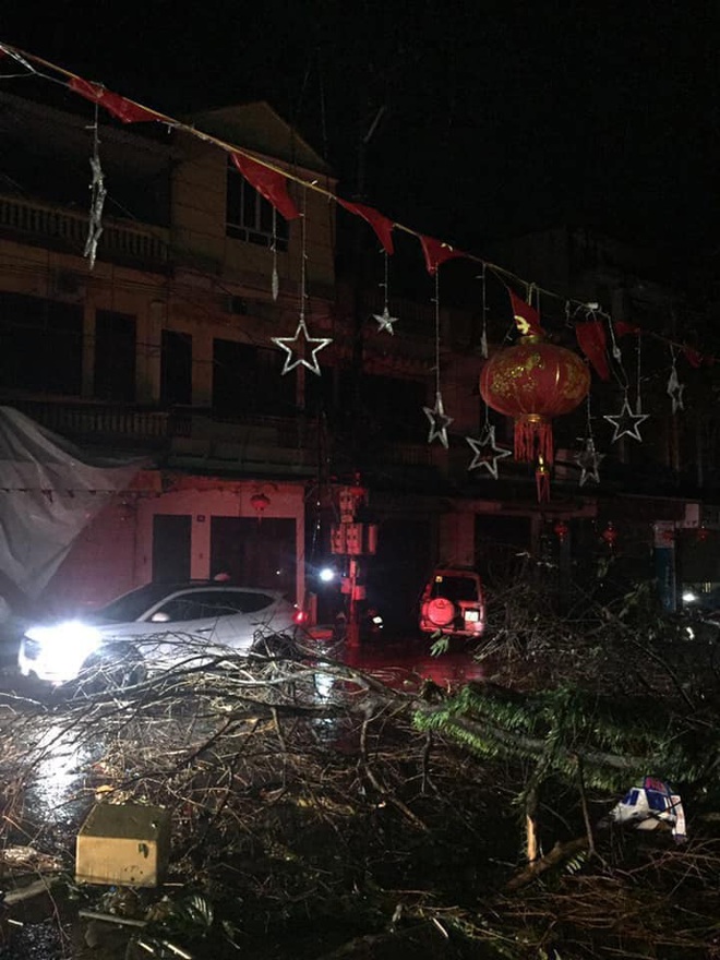 Yên Bái, Lao Cai bất ngờ có mưa đá: Hạt mưa to như viên bi, gió lật mái nhà, quật đổ cây - Ảnh 7.