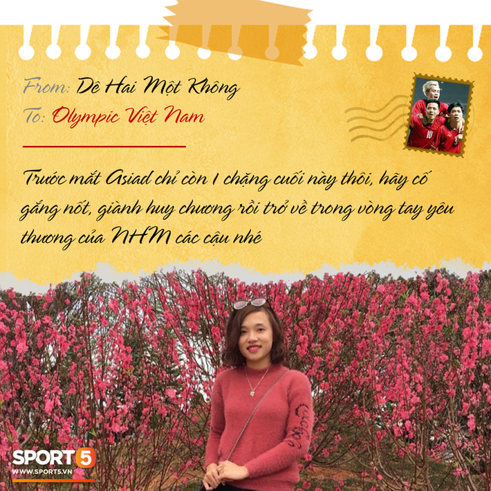 Những lời chúc thân thương tiếp thêm sức  mạnh cho Olympic Việt Nam trước trận cầu lịch sử với UAE - Ảnh 2.