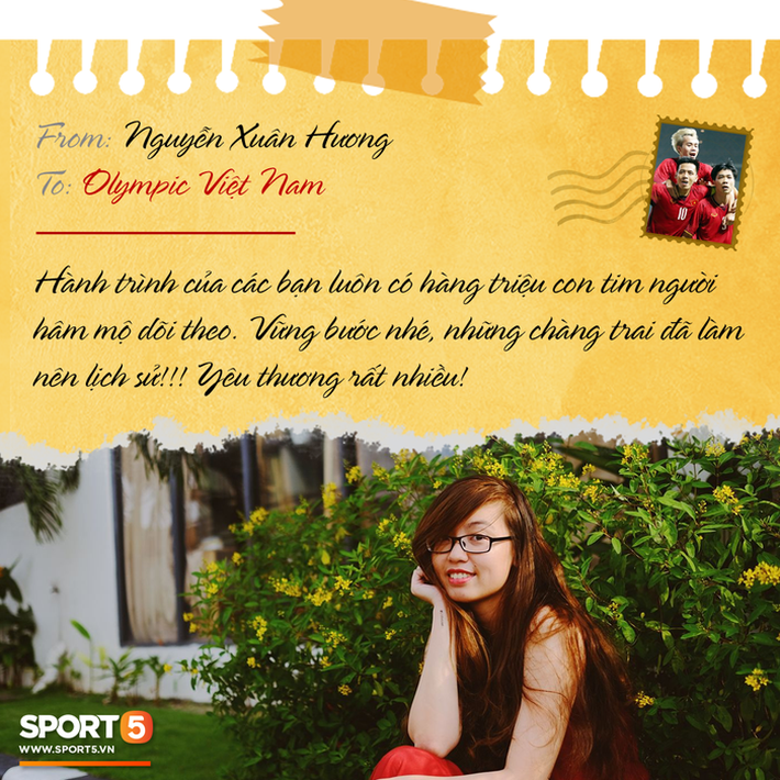 Những lời chúc thân thương tiếp thêm  sức mạnh cho Olympic Việt Nam trước trận cầu lịch sử với UAE - Ảnh 7.