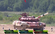 TRỰC TIẾP: Vừa có sự cố nghiêm trọng xảy ra với xe tăng T-72B3 ở Tank Biathlon 2018