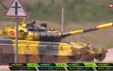 Xe tăng Việt Nam drift - ngoặt gấp ngoạn mục tại Tank Biathlon 2018