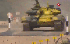 Xe tăng T-72B3 Việt Nam loạng choạng tại Tank Biathlon 2018