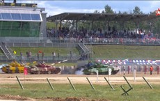 Nga vừa hạ gục nhanh tiêu diệt gọn xe tăng TQ tại Tank Biathlon 2018: Hít khói và ăn đạn!