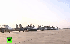 Tiêm kích Su-30SM Nga ồ ạt tới Khmeimim: 