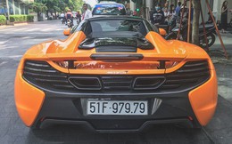 McLaren 650S Spider từng của Minh Nhựa tái xuất trên đường phố Sài Gòn