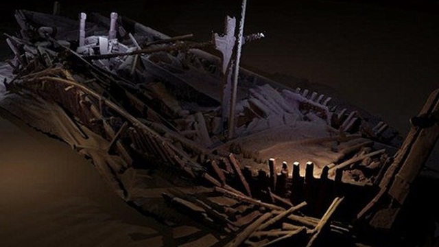 Phát hiện xác 40 "tàu ma" dưới đáy biển Đen