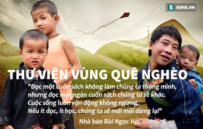 Thư viện vùng quê nghèo: Làm từ thiện là không chờ đợi