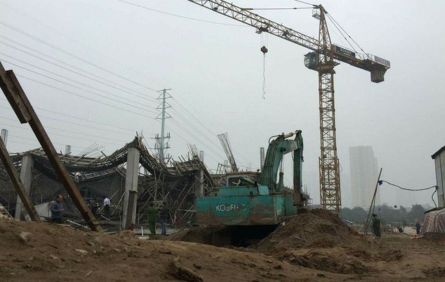 Xác định nguyên nhân ban đầu vụ sập giàn giáo khiến 3 người tử vong