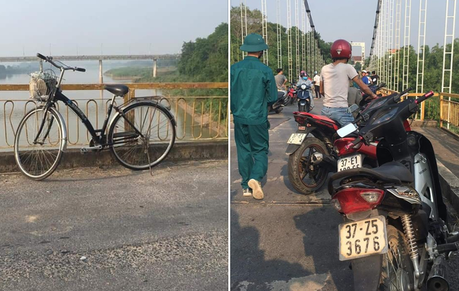 Thiếu nữ bỏ lại xe đạp trên cầu, nhắn tin về cho gia đình rồi nhảy xuống sông tự tử