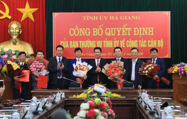 Hà Giang điều động, bổ nhiệm một loạt cán bộ chủ chốt