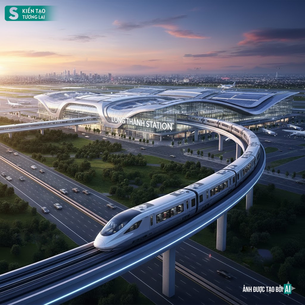 Kết nối đặc biệt trị giá 3,5 tỷ USD giữa 2 sân bay quốc tế "xịn" nhất Việt Nam, cách nhau chỉ hơn 40km- Ảnh 2. Kết nối đặc biệt trị giá 3,5 tỷ USD giữa 2 sân bay quốc tế "xịn" nhất Việt Nam, cách nhau chỉ hơn 40km- Ảnh 2.